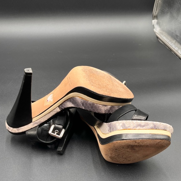 Authentic Italian Gianni Ferrante Platform Heels - Picture 6 of 9